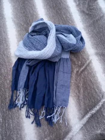 Écharpe 🧣 Sable et Mer