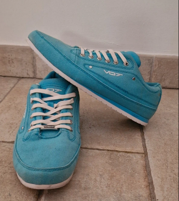 Baskets VO7 Yacht 13 – Turquoise – Pointure 40 – Bon état