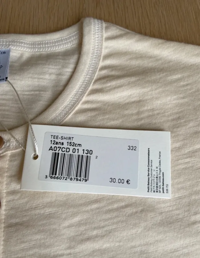 T-shirt en jersey de coton - photo numéro 5