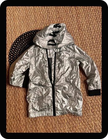 Parka argent dkny coupe vent