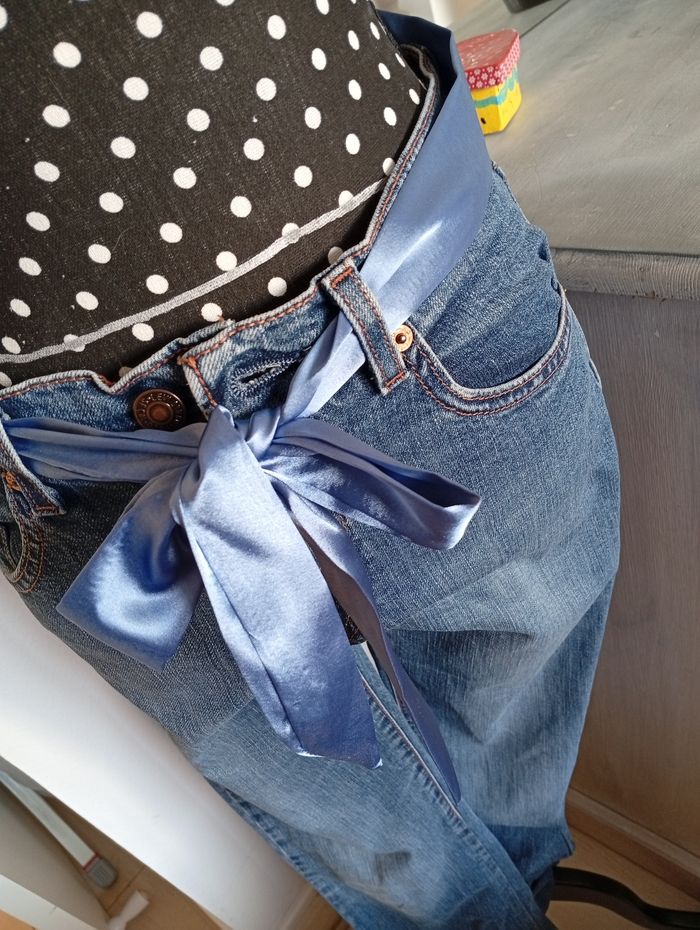 Ceinture en ruban de satin