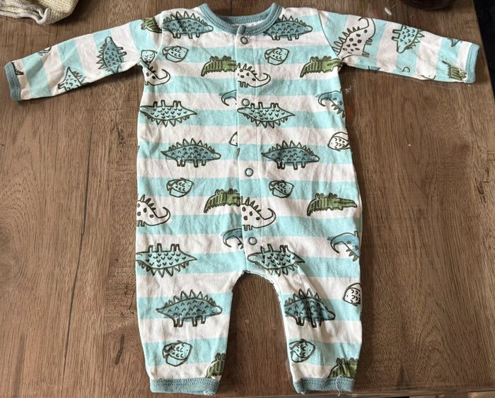 Lot de 3 pyjamas coton 1 mois - photo numéro 4