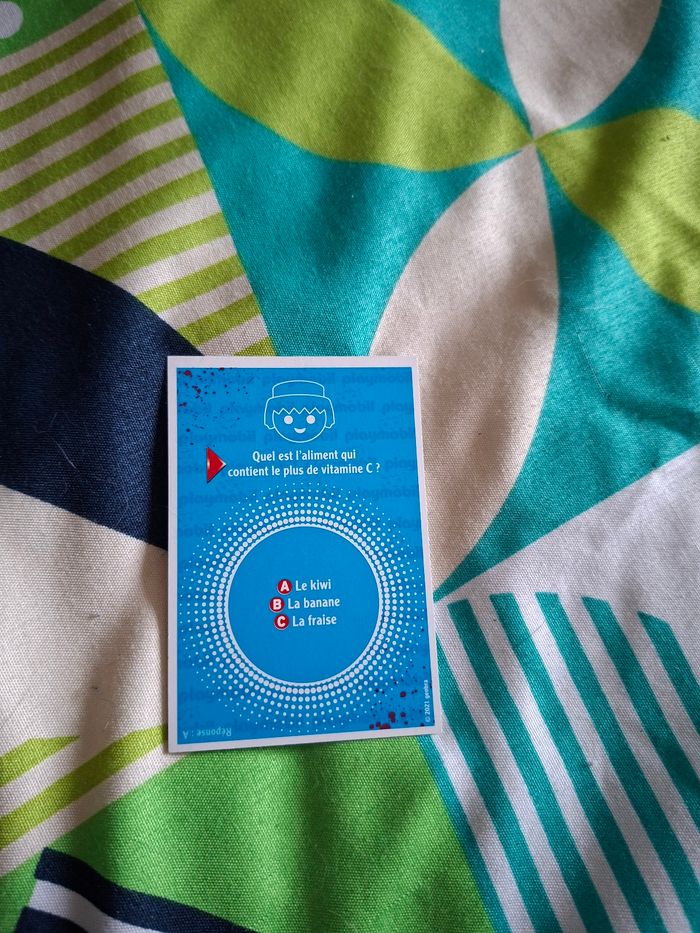 Carte playmobil tennis 28 - photo numéro 2