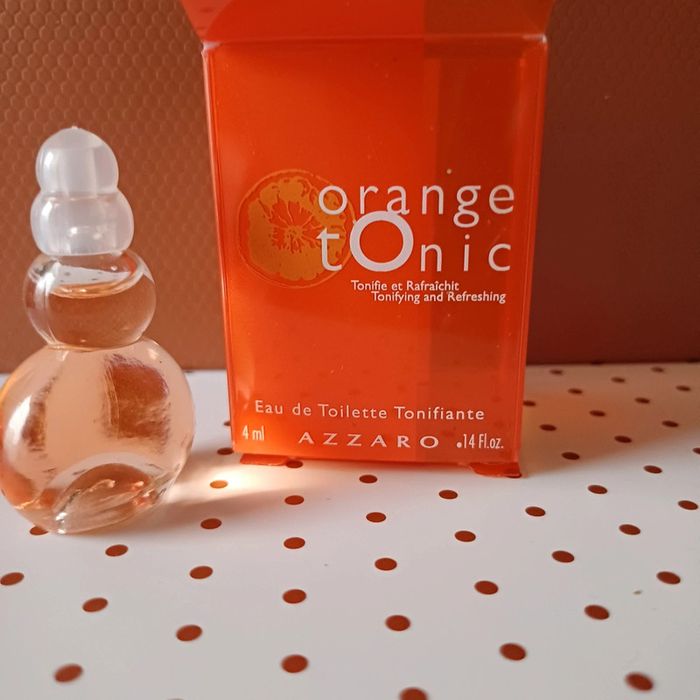 Parfum miniatures orange tonic azzaro 4 ml - photo numéro 3
