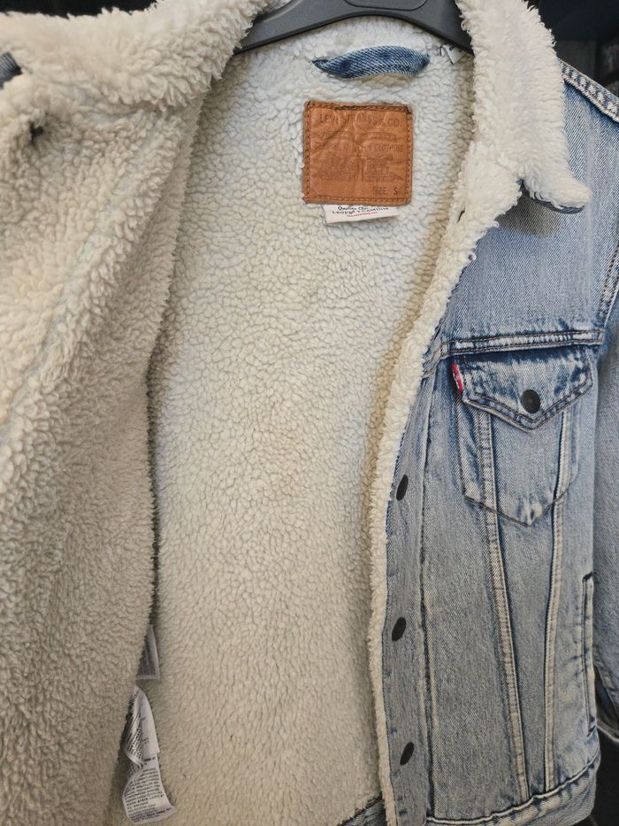 Veste jeans doublée levis - photo numéro 2