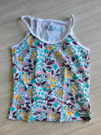 Petit débardeur fille 4 ans