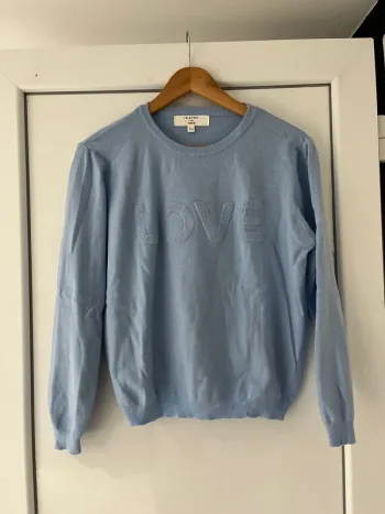 Pull bleu Love