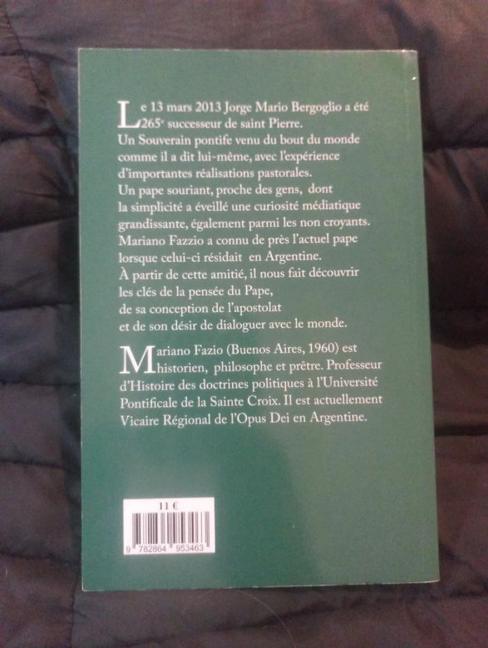 Mariano Fazio - Le pape François Les clés de sa pensée - photo numéro 2