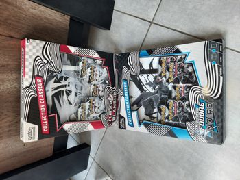 Carte Pokémon coffret classeur flamme blanche foudre noire écarlate et violet Noir et blanc neuf sce