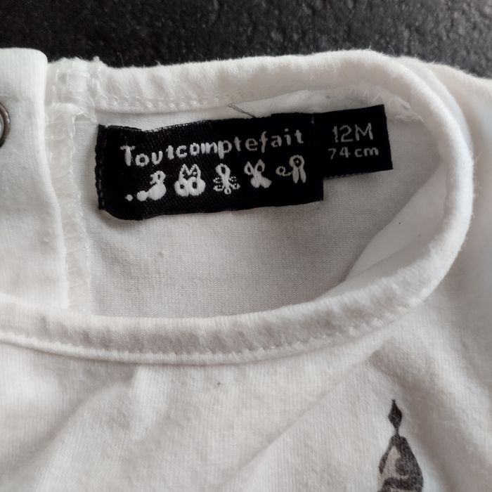 Tee-shirt manches longues fille 4 ans - photo numéro 4