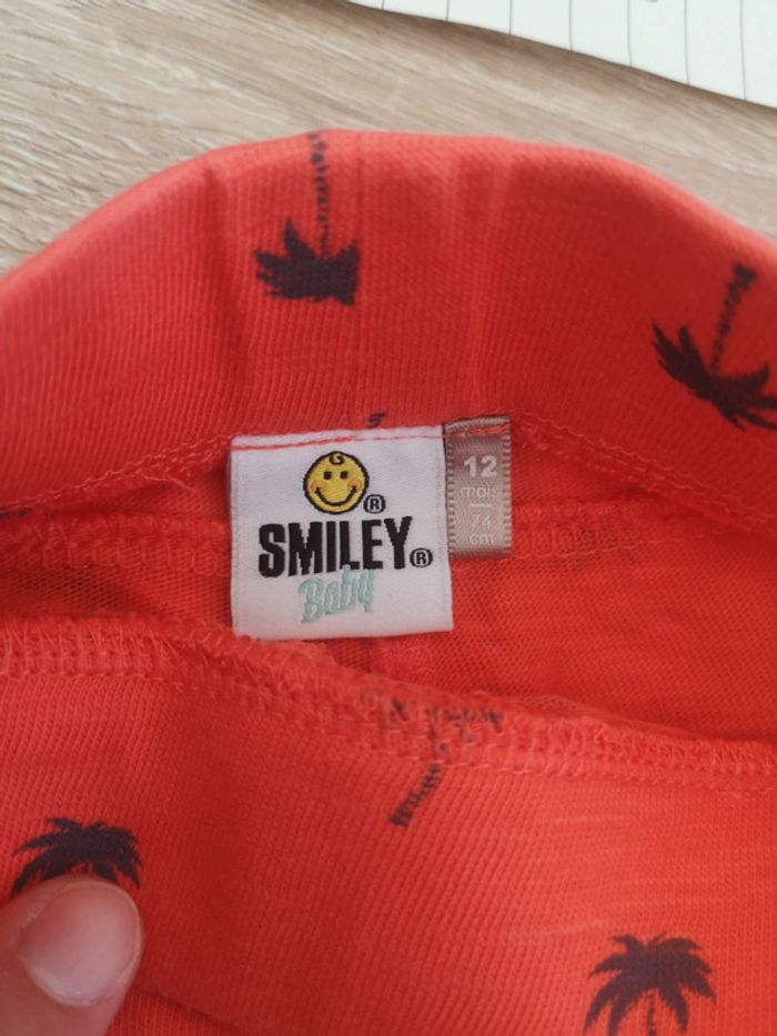 Short orange taille 12 mois - photo numéro 2