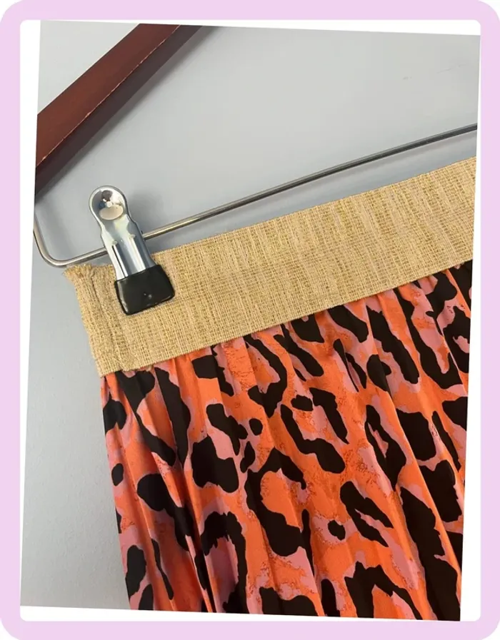 Jupe Longue Léopard – Garçonne – Taille Unique 👗 - photo numéro 3