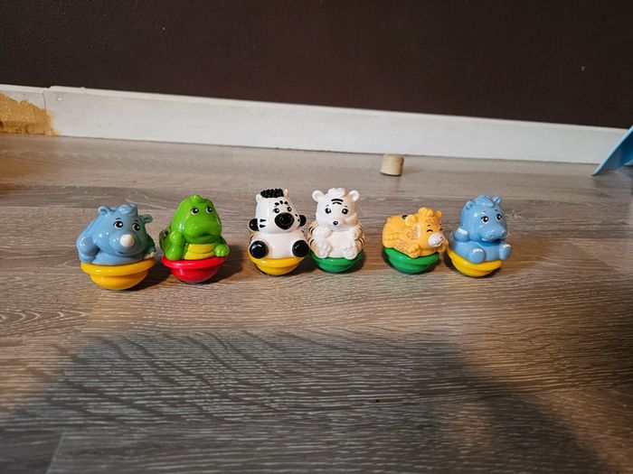 Lot 6 figurines culbuto - photo numéro 2