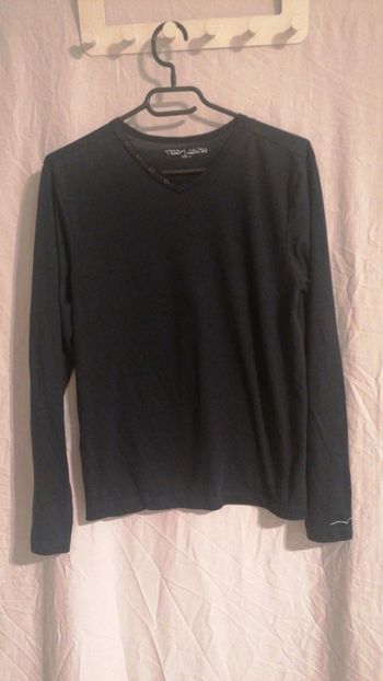 T-shirt bleu marine Teddy Smith taille 14 ans i