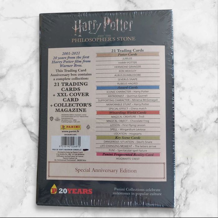 Coffret anniversaire harry potter neuf - photo numéro 2