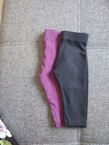 Lot 2 Leggings 6Mois