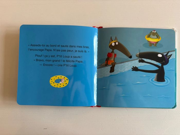 Livre p’tit loup va à la piscine - photo numéro 12