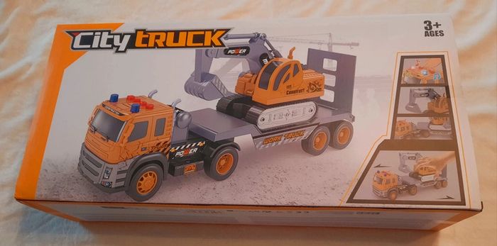 Camion de chantier City Truck sonore - photo numéro 3