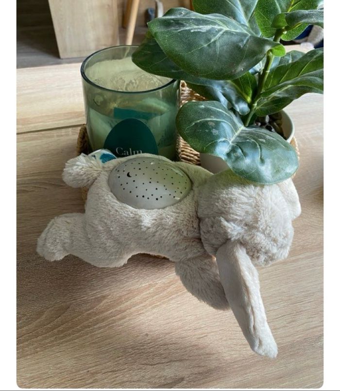 Veilleuse lapin beige cloud B