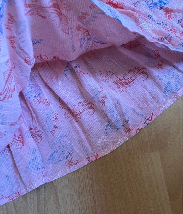 Jolie robe d’été rose sans manches Naf Naf T. 12 ans/152 cm fille neuve - photo numéro 6