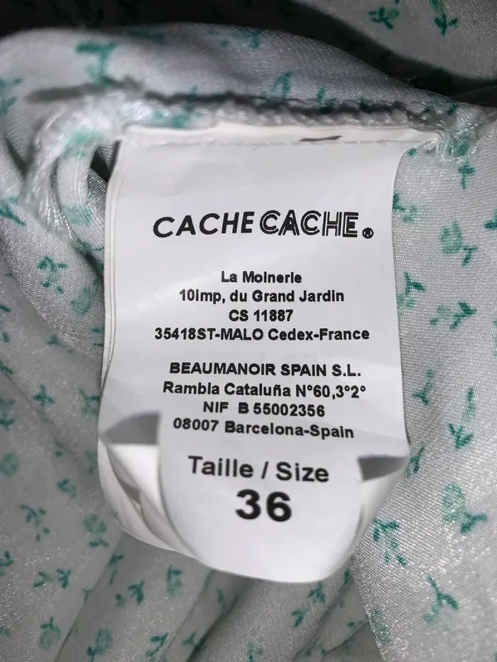 Jolie ensemble Cache Cache fleuri – taille 36 - photo numéro 10