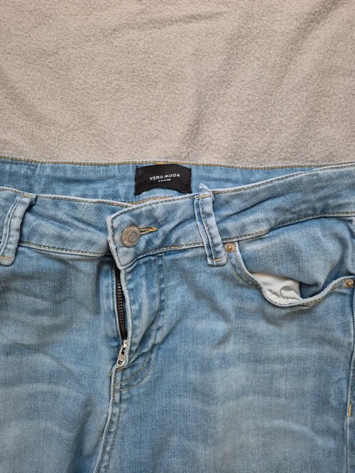 Jean femme vero moda taille L - photo numéro 4