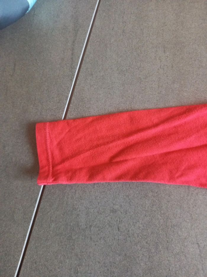 Tee-shirt Orchestra rouge manche longues 5 ans - photo numéro 6