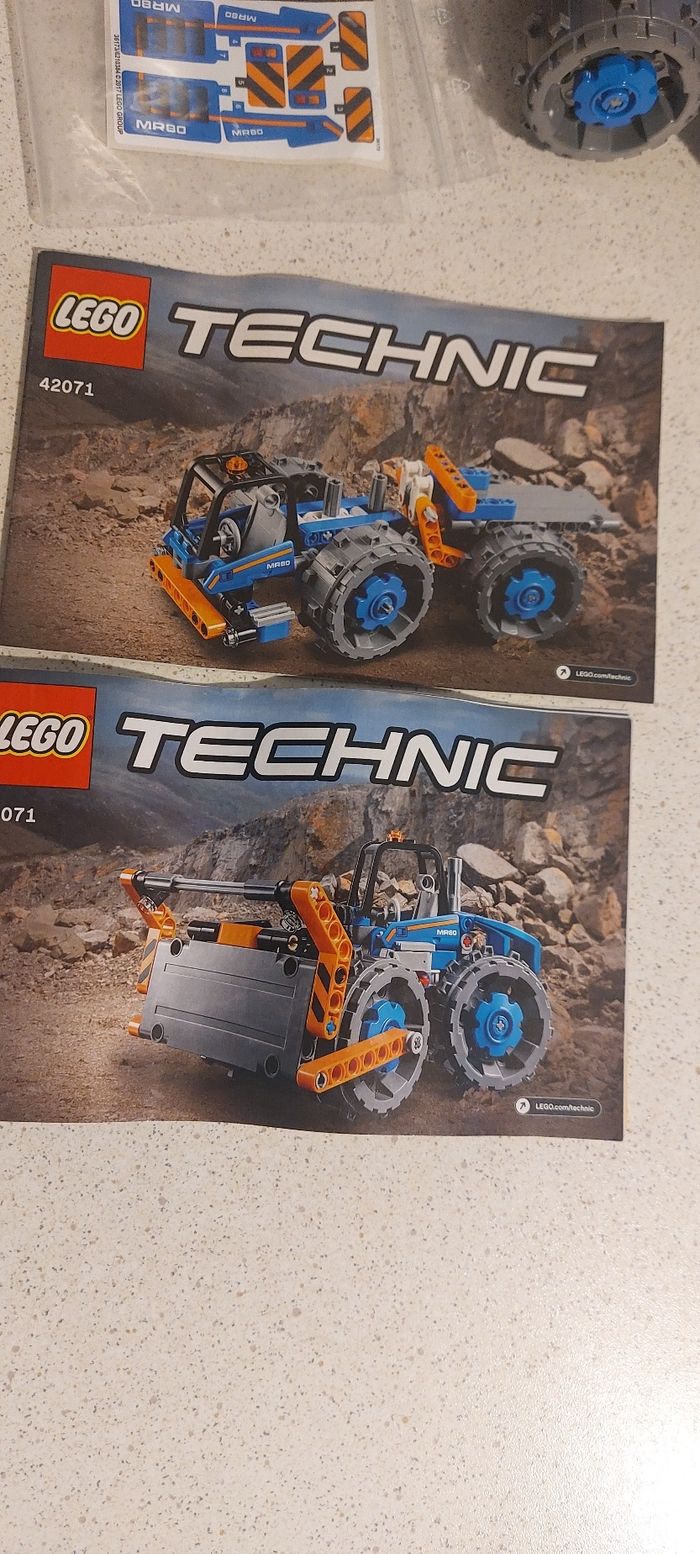 Lego technic bulldozer - photo numéro 4