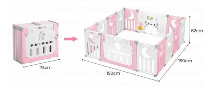 🍼 Parc pour bébé modulable – Sécurisé, pratique et adaptable ! 🍼 - photo numéro 8