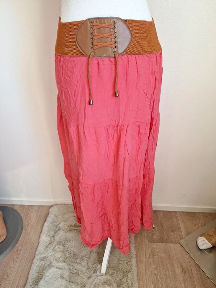 Jupe style boheme t36 #F36S-254