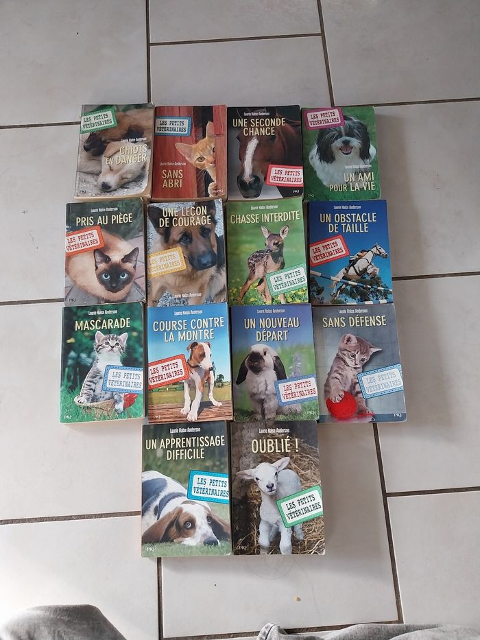 Lot de Livres petits vétérinaires