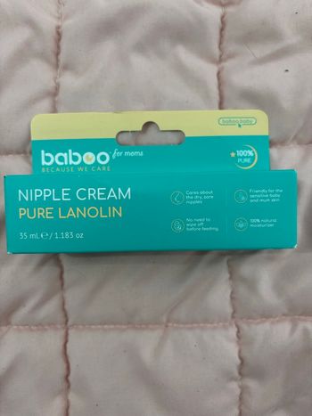 Lot de 2 Crèmes Mamelons Baboo Pure Lanolin 35 ml – Neuves – Exp. 01/2027