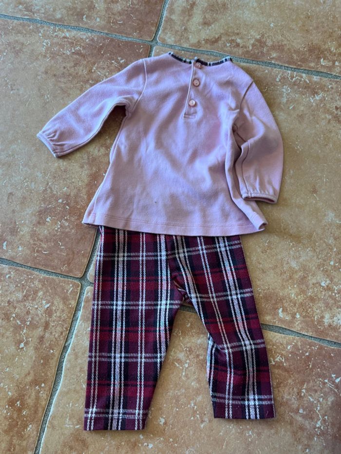 Ensemble tunique pantalon 6mois neuf - photo numéro 4
