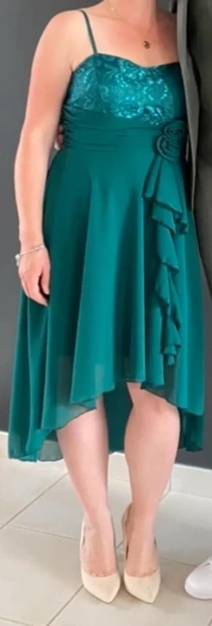 Robe vert foncé