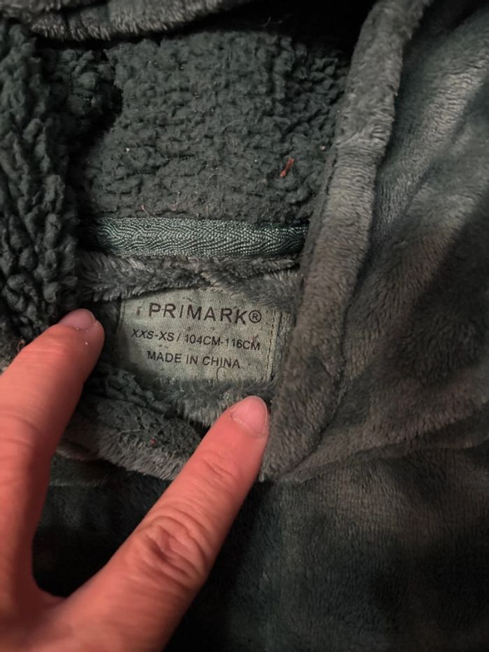 Sweat plaid dinosaure primark 104/116 cm - photo numéro 3