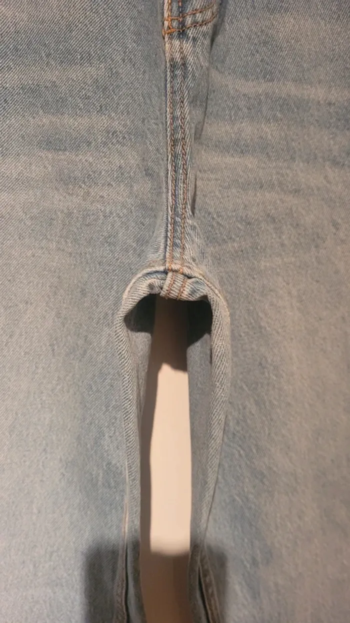 Jean Wideleg 100% coton - photo numéro 2