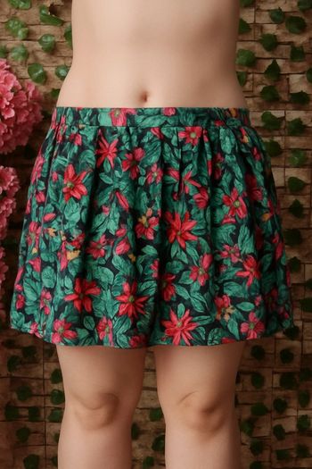 🌸MiniJupe fleurie Zara Trafaluc Taille 40🌸