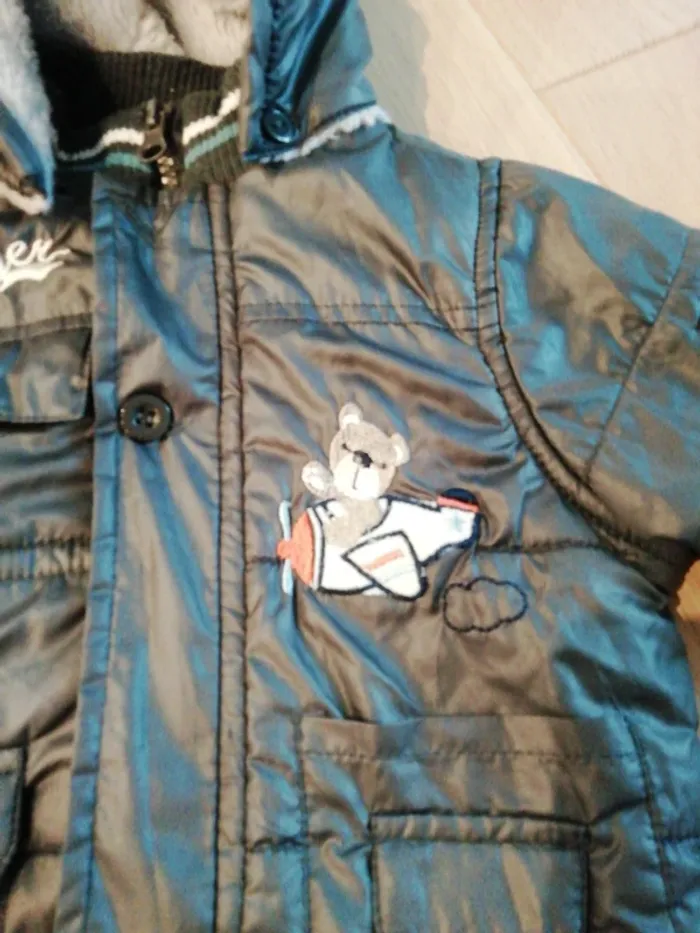 Veste printemps avec capuche amovible - photo numéro 2