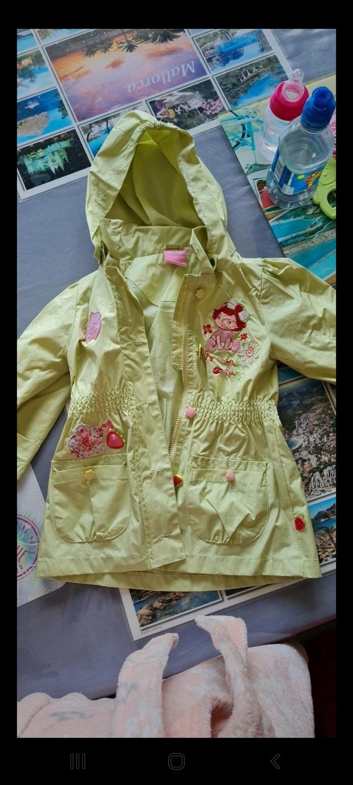 Veste Charlotte au fraise 12 mois