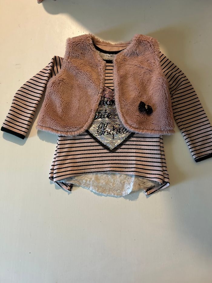 Vend ensemble haut fille 3 ans