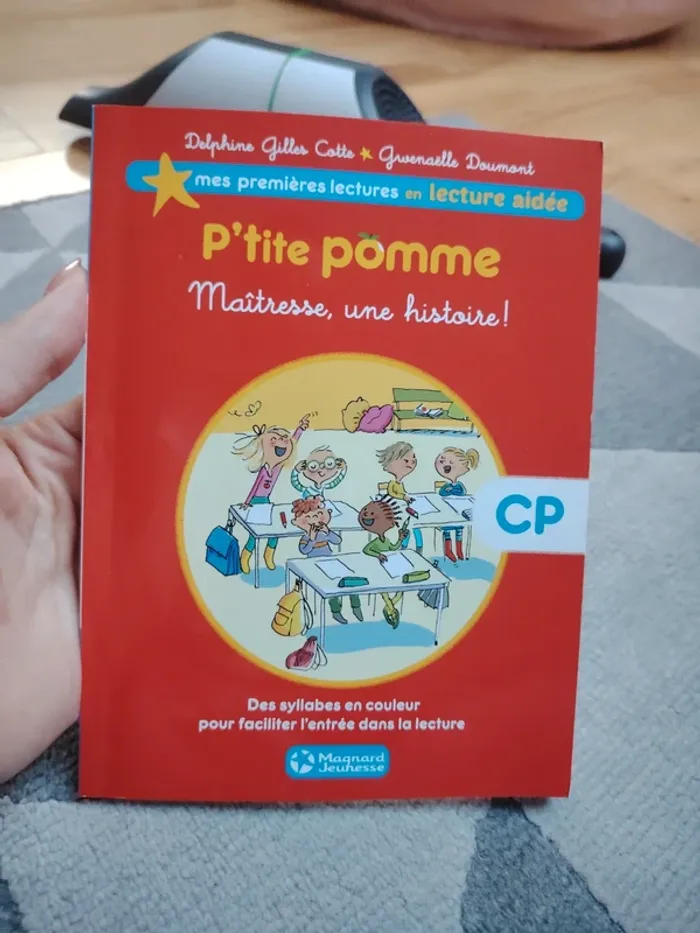 Livre cp p'tite pomme