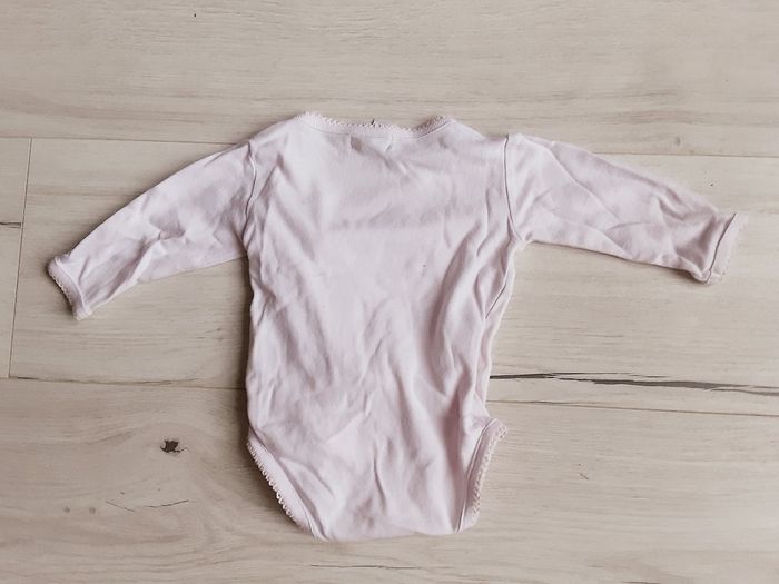 Vêtement bébé fille body manches longues Obaïbi 3 mois - photo numéro 3