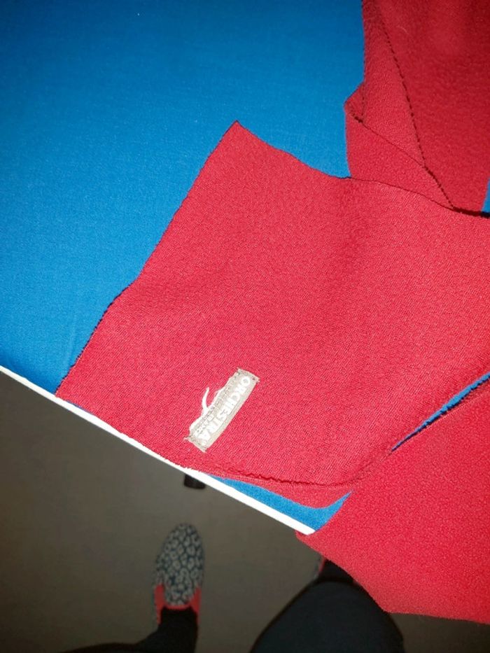 Bonnet + écharpe rouge - photo numéro 4