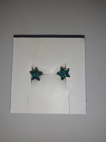 Boucles d'oreilles étoile fantaisie