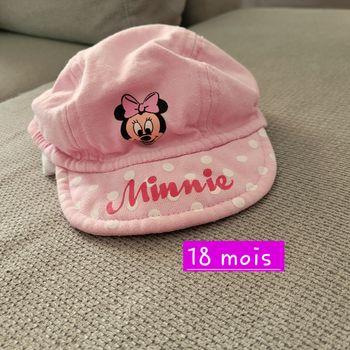 Casquette Minnie fille 18 mois disney