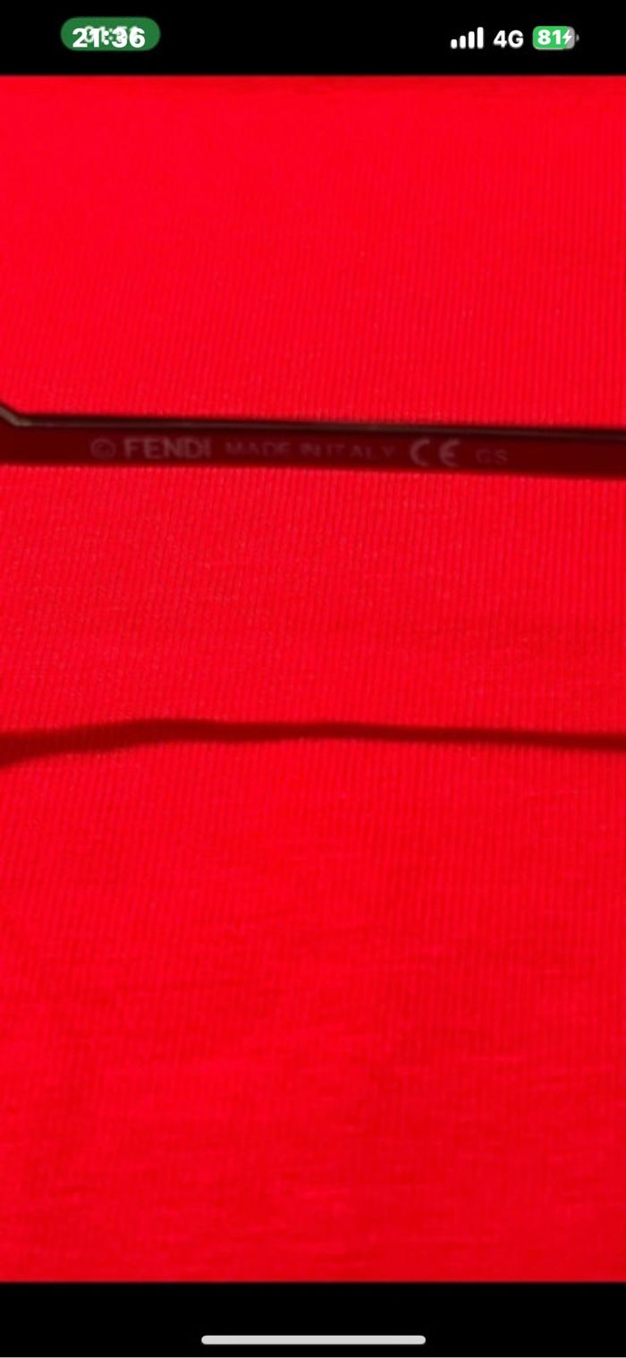 Lunette de vue fendi neutre neuf et jamais porter - photo numéro 7