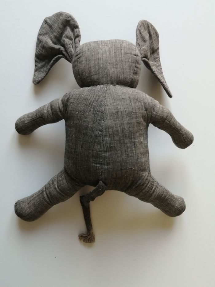 peluche éléphant - photo numéro 6