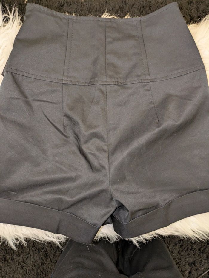Short taille haute noir Morgan xs 34 - photo numéro 2