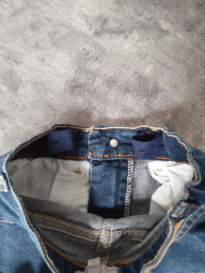 Jupe jean fille 4 ans charlie et prune très bon état - photo numéro 4