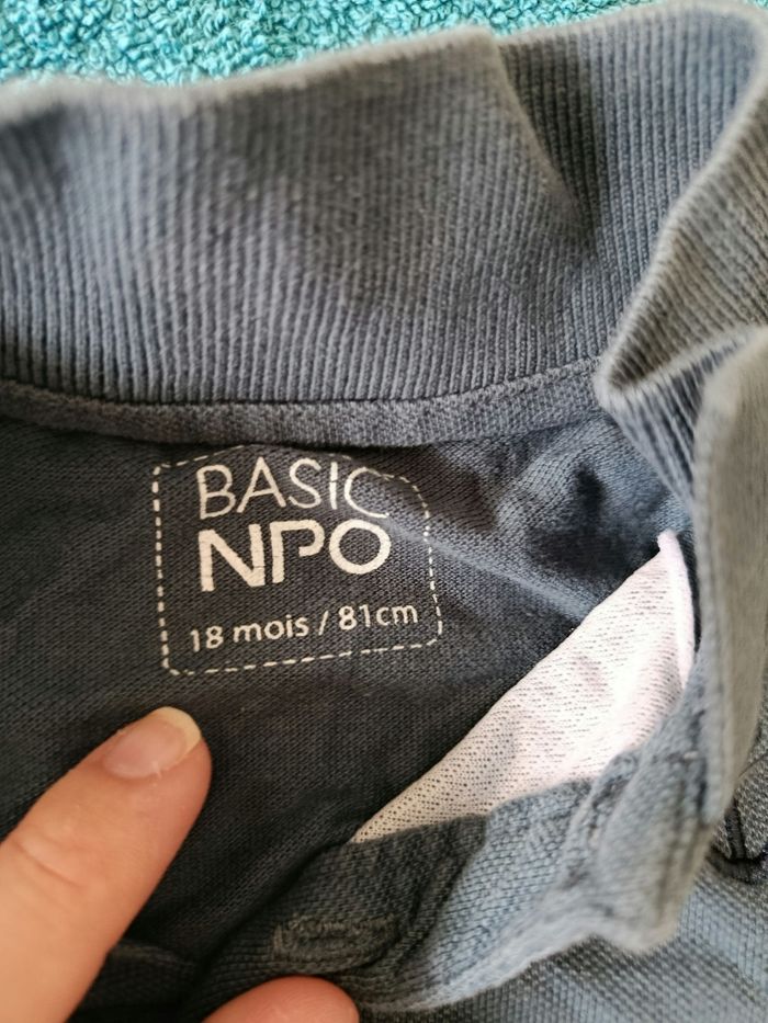 Polo bleu marine - photo numéro 3